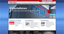 Desktop Screenshot of fourtec.at